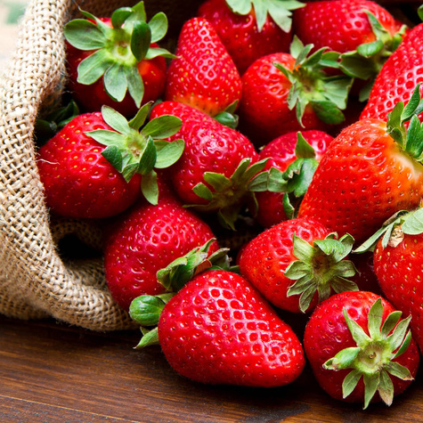 10 Stk. Erdbeerpflanze 'typu Ostara' Walderdbeeren, Immertragende